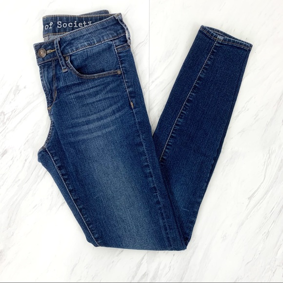 Articles Of Society Denim - Articles of Society- Sarah Skinny Jeans Blue Moon